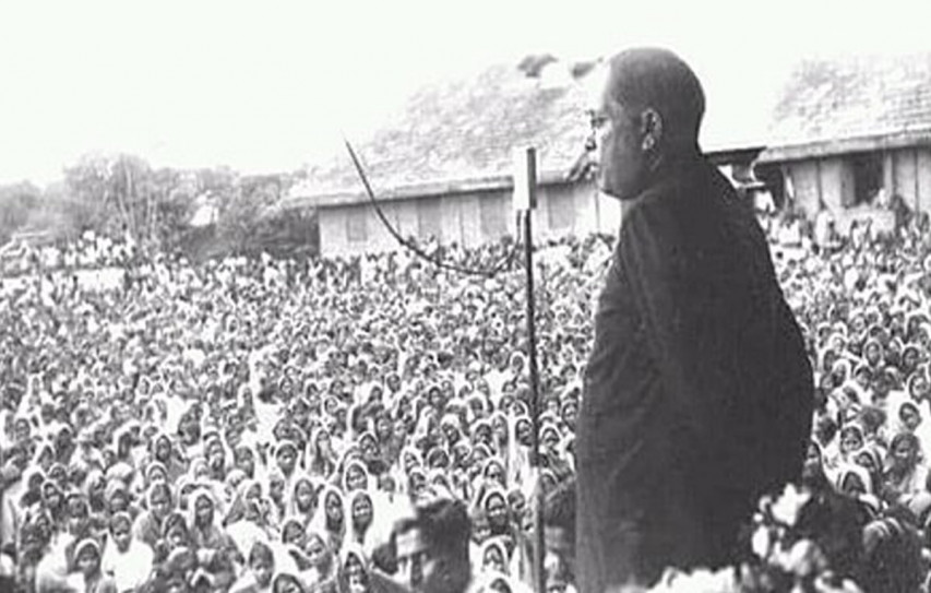 Dr. Bhimrao Ambedkar in Agra