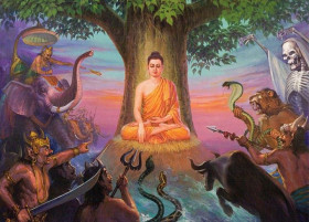 four fears by Tathagata Buddha