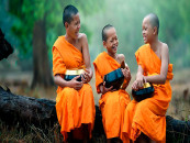 person conversation in Buddhism